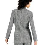 Bar III Bar lll NWT XS Womens Suit Separates black white & Red Plaid​​​​ Photo 15