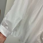 For Cynthia Womens White Linen Tunic Top Sz 3X Draped Pockets Lagenlook Photo 6