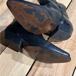 Nine West Vintage  Short Blank leather Cowboy boots Size 9M B40 Photo 6