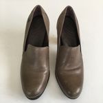 Born Bronze Leather Heels Pumps Brown Size 6 Photo 2