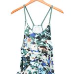 Free People  FP Movement Hot Shot Onesie Printed Evergreen Harem Jumpsuit XS Photo 4