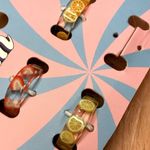 Hot Topic Resin Fruit Rings Set - Size 7 Photo 1