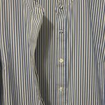 Tuckernuck  Blue White Stripe Royal Shirt Mini Dress Size Small Photo 5