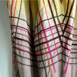 Kenar •dip-dyed embroidered full circle skirt•sz 10 Photo 2