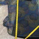 Joseph Ribkoff  Mesh Black/Multi Overlay Top Photo 6