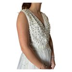 Venus  Couture Pearl Embellished, big Tulle skirt Sleeveless gown Dress size 4 Photo 7
