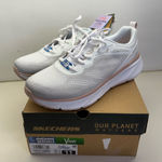 Skechers NIB  Edgeride Power Flow Sneaker White Pink Comfort Memory Foam Cool 11 Photo 0