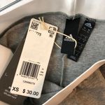 Adidas  Womens Athletic Must Haves 3-Stripe Short Tights Gray Size XS Photo 2