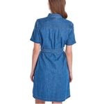 Barbour  NEW NWT Seaboard Cotton Denim Dress Blue size 8 women’s casual comfort Photo 2