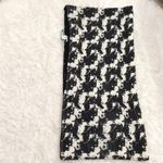 Maurice's Tie Dye Cow print Reversible Lace infinity Scarf Black White OS Photo 1