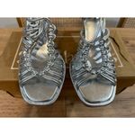 Seychelles Te Amo Ankle Wrap Sandal Metallic Leather Size 8 NIB Ankle Strap Ties Photo 4