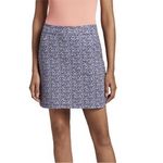 Peter Millar NWT Alice Petal Hem Skort Women's Size XS Navy Tennis Golf Photo 2