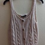 Alice Blue Crochet Knit Crop Top Photo 0