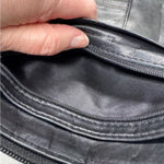 Perlina  New York Black Leather Crossbody Bag Handbag Purse Womens Classic Photo 12