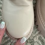 Madden Girl 9M Cream Combat Boots Chunky Platform Lace Up Photo 3