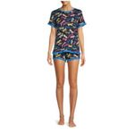 secret treasures NWT  Women’s Large 2-Piece Knit Shorty Pajama Set Cozy Sleepwear Photo 1