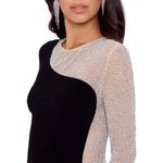 XScape Caviar Crystal Embellished Jersey Gown Dress Photo 1