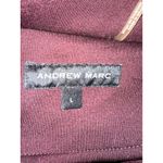 Andrew Marc Burgundy Full Zip Hooded Jacket Womens Large Coat Outdoor Photo 4