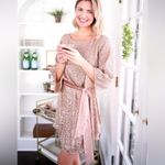 Anthropologie Starling Sequined Tunic Mini Dress XS Photo 2