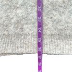 AQUA Bloomingdale’s  Quarter Zip Sweater Large Spread Collar Tan Argyle Photo 8