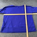 Eileen Fisher  Flex Tencel Ponte Round Neck Top Boxy Drop Shoulder PETITE LARGE Photo 7