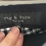 Rag and Bone  Women’s 10 Navy Blue Gingham Simone Ankle Pants Office Core Career Photo 1