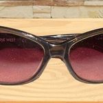 Nine West  brown frames with gold design on arms! Super nice! Sunglasses!! Photo 0