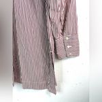 J. Jill M Women's Striped Button Down Shirt Photo 4