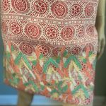 Esley NWT  RED EMBROIDERED SHEATH DRESS‎ Photo 2