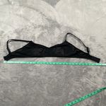 Negative Underwear Sieve Non Wire Bra Size 4 Black Micromesh Bralette Sheer Photo 3