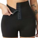 Shapewear High Waisted Workout Shorts Black Size XL Photo 1