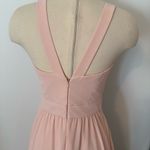 Kennedy Blue Riley Floor Length Maxi Bridesmaid Dress in Blush Pink Size 4 Photo 8