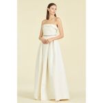 Sachin + Babi  Brielle Belted Silk Faille Gown in Ivory Size US 6 Photo 13