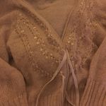 Mixit 3/4 sleeve sequined cardigan sweater Photo 1