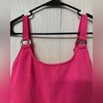 Shade & Shore  Square Neck Pucker High Leg One Piece size medium 8-10 Photo 1