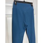 Buffbunny Collection Buffbunny Blue Ribbed Leggings‎ XL Photo 1