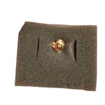 Avon Apple Brooch Gold Tone With Red Rhinestones Gift For Educators #1 Teacher Photo 7