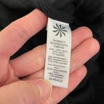 Athleta  Luxe Ponte Legging Black Vegan Leather Colorblock Zipper Moto Leggings L Photo 9