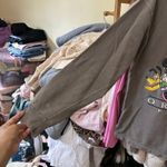 Disney Vintage Mickey Mouse & Friends‎ Florida Hoodie Sweater Size S/M Gray Photo 8