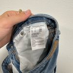 American Eagle Outfitters Light Blue mom jeans high rise Distressed Jean Shorts Photo 4