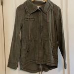 Anthropologie Hei Hei () Ravenna lace back utility jacket Photo 2