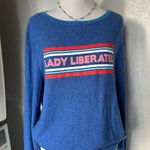 Wildfox Lady Liberated Baggy Beach Jumper Sweatshirt NWT Photo 1