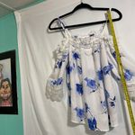 BCX  Women's floral Sleeve Button-Up Top size: small Photo 8