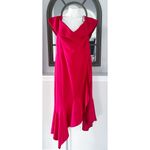 XScape Plus Ruffled Maxi Evening Dress in Red, Size 16W New w/Tag $279 Photo 2