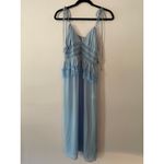 Free People NWT Intimately Light Blue Lace Kiki Slip Dress Sleeveless Women's XS Photo 1