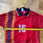 Adidas NWT Spain Women's Retro Layered Jersey, Sz XS Photo 8
