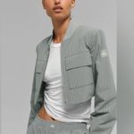 Alo Yoga NWT Cropped Main Character Jacket Light Cocoa Color Size M Photo 2