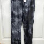Socialite Black Tie-Dye Sweatpants Casual Relaxed Fit Size XS Joggers Photo 2