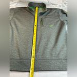 Ariat  Tek‎ Quarter Zip Jacket Gray Green Chest Pocket Size Large Photo 4