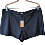 Kona Sol New-  2X Black Swim Shorts W/Briefs Photo 5